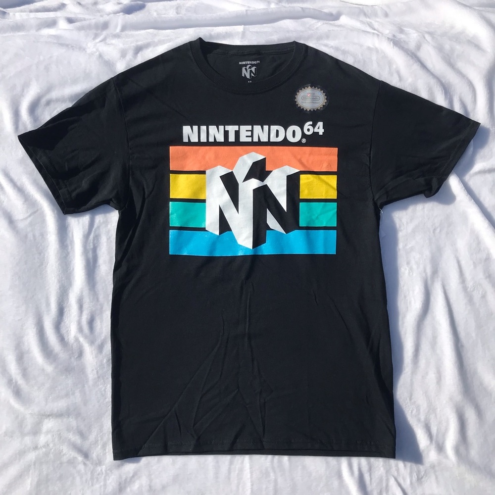 Mens Nintendo N64 Official Licensed Retro T-shirt